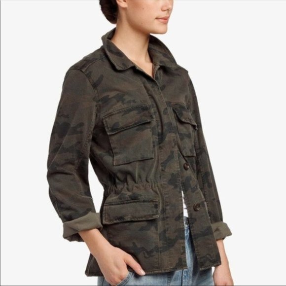 james perse camo jacket
